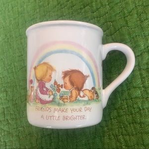 Cute precious moments hallmark vintage mug coffee
